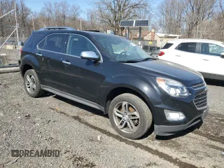 2016 Chevrolet Equinox LTZ with VIN 2GNFLGE37G6213243, listed as a Copart auction lot 48410655 with 105,200 mi miles and Salvage Title. Bid and sale history available at carsss.com. Image 4.