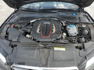 2013 Audi S7 with VIN WAUW2BFC1DN153798, listed as a Copart auction lot 49264295 with 81,579 mi miles and Salvage Title. Bid and sale history available at carsss.com. Image 11.