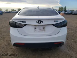 2013 Hyundai Elantra Coupe GS PZEV with VIN KMHDH6AEXDU022282, listed as a Copart auction lot 72997404 with 217,634 mi miles and Salvage Title. Bid and sale history available at carsss.com. Image 6.