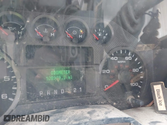 2008 Ford F-250 XL with VIN 1FTSW20508EA98623, listed as a IAAI auction lot 42626043 with 108,989 mi miles and . Bid and sale history available at DreamBid. Image 7.