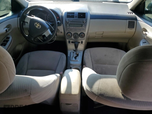 2011 Toyota Corolla L with VIN JTDBU4EE7B9135662, listed as a Copart auction lot 48687015 with 206,102 mi miles and Salvage Title. Bid and sale history available at carsss.com. Image 8.