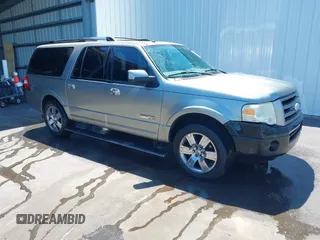 2008 Ford Expedition EL Limited with VIN 1FMFK19528LA82425, listed as a IAAI auction lot 42046020 with 265,012 mi miles. Bid and sale history available at carsss.com. Image 1.