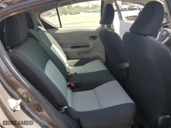 2014 Toyota Prius c One with VIN JTDKDTB34E1573233, listed as a Copart auction lot 54385895 with 107,094 mi miles and Clean Title. Bid and sale history available at carsss.com. Image 10.