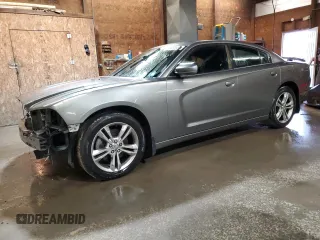 2012 Dodge Charger SXT with VIN 2C3CDXJG1CH183855, listed as a Copart auction lot 53055585 with 181,682 mi miles and Salvage Title. Bid and sale history available at carsss.com. Image 1.