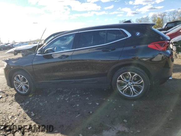 2019 BMW X2 xDrive28i with VIN WBXYJ5C51KEF83761, listed as a Copart auction lot 80027824 with 65,436 mi miles and Salvage Title. Bid and sale history available at carsss.com. Image 2.