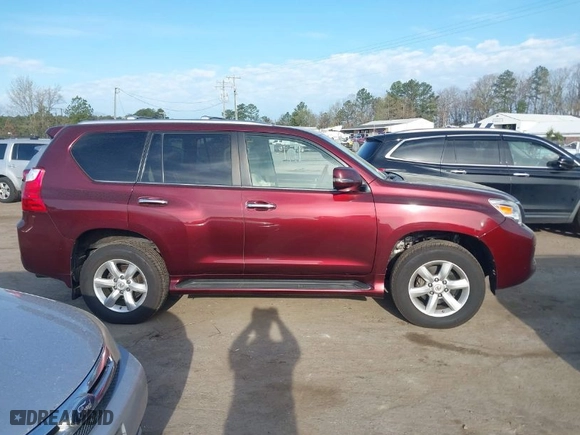 2011 Lexus GX 460 with VIN JTJBM7FX4B5030731, listed as a IAAI auction lot 41927548 with NaN miles. Bid and sale history available at carsss.com. Image 13.