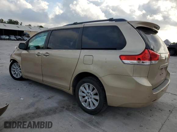 2011 Toyota Sienna XLE with VIN 5TDDK3DC8BS030087, listed as a Copart auction lot 53396705 with 223,482 mi miles and Salvage Title. Bid and sale history available at DreamBid. Image 2.