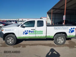 2016 Toyota Tacoma SR with VIN 5TFRX5GNXGX068468, listed as a IAAI auction lot 41844337 with 284,068 mi miles and . Bid and sale history available at carsss.com. Image 15.