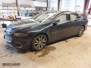 2017 Chevrolet Malibu LT with VIN 1G1ZE5ST9HF284792, listed as a IAAI auction lot 41641493 with 118,595 mi miles. Bid and sale history available at carsss.com. Image 2.