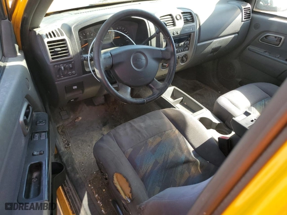2005 Chevrolet Colorado LT w/1LT with VIN 1GCDT146958206486, listed as a Copart auction lot 48371945 with 209,816 mi miles and Clean Title. Bid and sale history available at carsss.com. Image 8.