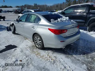 2015 Infiniti Q50 Premium z VIN JN1BV7ARXFM395132, wystawiony jako IAAI lot #41618895 z przebiegiem 96 951 mil mil oraz . Historia ofert i sprzedaży dostępna na DreamBid. Obrazek 3.