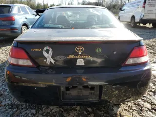 2000 Toyota Solara SE with VIN 2T1CG22P4YC389984, listed as a Copart auction lot 83653694 with 155,941 mi miles and Salvage Title. Bid and sale history available at carsss.com. Image 6.