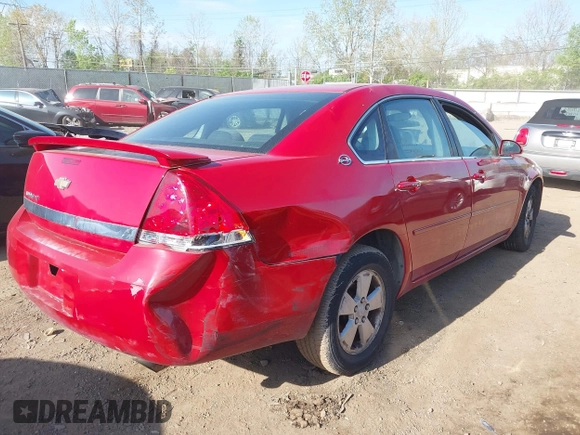 2008 Chevrolet Impala LT with VIN 2G1WT58N589139842, listed as a IAAI auction lot 42113197 with 96,287 mi miles and . Bid and sale history available at DreamBid. Image 4.