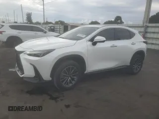 2023 Lexus NX with VIN JTJGGCEZ4P2009461, listed as a Copart auction lot 85723404 with 11,712 mi miles and Salvage Title. Bid and sale history available at carsss.com. Image 1.