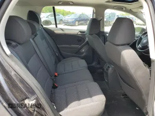 2013 Volkswagen Golf TDI w/Sunroof & Nav z VIN WVWNM7AJ9DW125303, wystawiony jako Copart lot #57137025 z przebiegiem 68 021 mil mil oraz Czysty tytuł • Clean title. Historia ofert i sprzedaży dostępna na DreamBid. Obrazek 10.