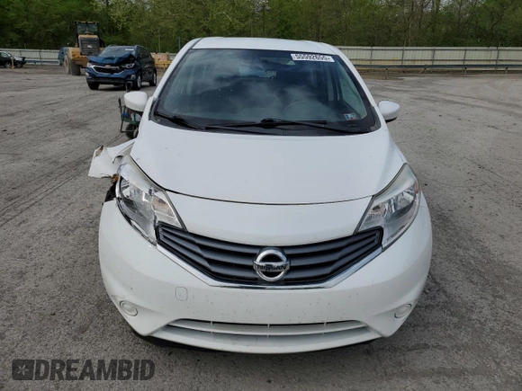 2015 Nissan Note S Plus with VIN 3N1CE2CP0FL434159, listed as a Copart auction lot 55592655 with 115,102 mi miles and Salvage title. Bid and sale history available at DreamBid. Image 5.