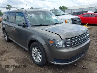 2014 Ford Flex SE z VIN 2FMGK5B81EBD02360, wystawiony jako IAAI lot #42383070 z przebiegiem 173 643 mil mil oraz . Historia ofert i sprzedaży dostępna na DreamBid. Obrazek 1.
