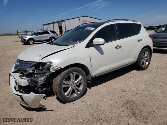 2011 Nissan Murano LE with VIN JN8AZ1MU0BW066470, listed as a Copart auction lot 54093305 with 195,894 mi miles and Clean Title. Bid and sale history available at carsss.com. Image 1.