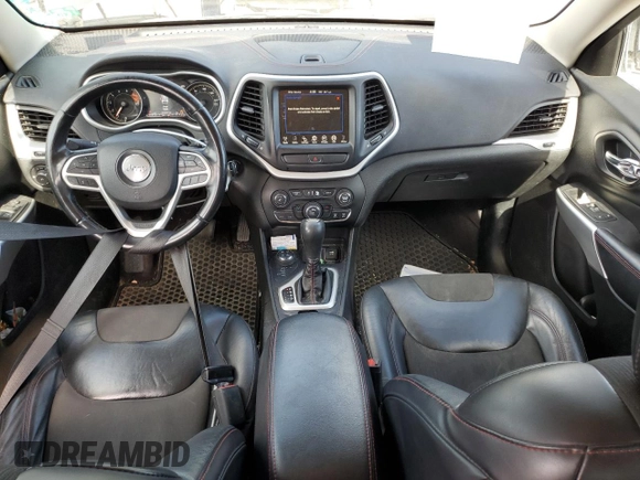 2017 Jeep Cherokee Trailhawk z VIN 1C4PJMBS9HW638497, wystawiony jako Copart lot #58435515 z przebiegiem 114 548 mil mil oraz Szkoda całkowita • Salvage title. Historia ofert i sprzedaży dostępna na DreamBid. Obrazek 8.