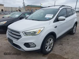 2017 Ford Escape SE with VIN 1FMCU0GD0HUD19621, listed as a IAAI auction lot 42123026 with 105,664 mi miles and . Bid and sale history available at carsss.com. Image 2.