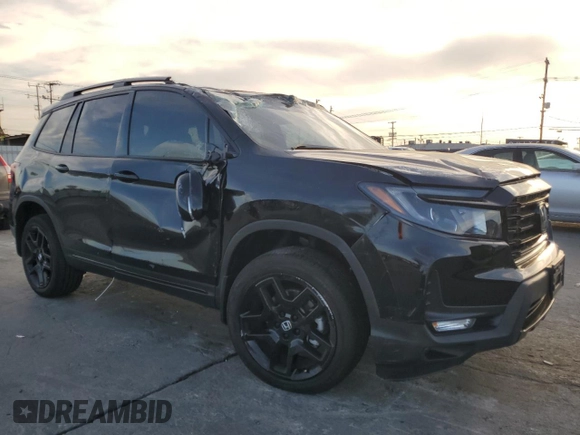 2024 Honda Passport Black Edition with VIN 5FNYF8H82RB005483, listed as a Copart auction lot 84479044 with Not provided miles and Salvage title. Bid and sale history available at DreamBid. Image 4.