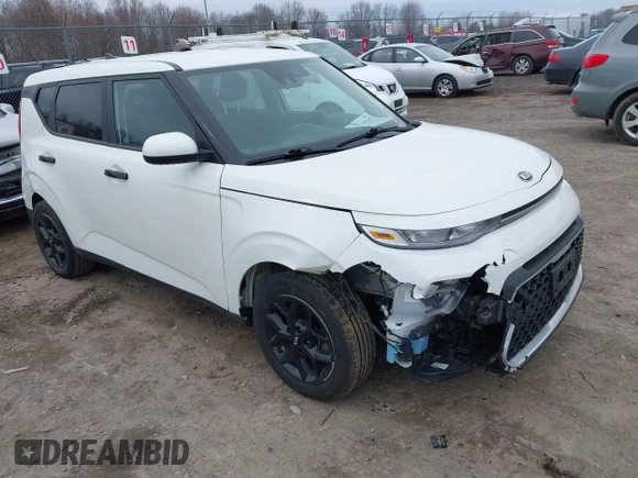 2020 Kia Soul S with VIN KNDJ23AU3L7005173, listed as a IAAI auction lot 41924907 with 74,792 mi miles and . Bid and sale history available at DreamBid. Image 1.