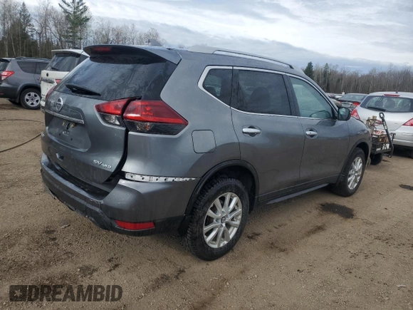 2020 Nissan Rogue S with VIN 5N1AT2MV9LC742974, listed as a Copart auction lot 55059795 with 61,218 mi miles and Clean Title. Bid and sale history available at DreamBid. Image 3.