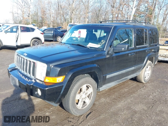 2007 Jeep Commander Sport z VIN 1J8HG48K97C566185, wystawiony jako IAAI lot #41519140 z przebiegiem 127 230 mil mil oraz . Historia ofert i sprzedaży dostępna na DreamBid. Obrazek 2.