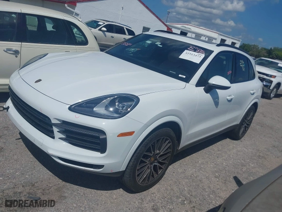 2019 Porsche Cayenne with VIN WP1AA2AY8KDA05295, listed as a IAAI auction lot 41913473 with 59,568 mi miles. Bid and sale history available at carsss.com. Image 19.