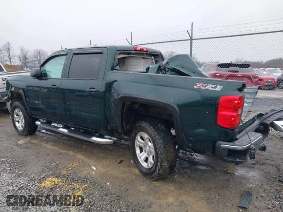 2014 Chevrolet Silverado 1500 LT with VIN 3GCUKREC1EG516826, listed as a IAAI auction lot 41119573 with 164,844 mi miles and . Bid and sale history available at DreamBid. Image 3.