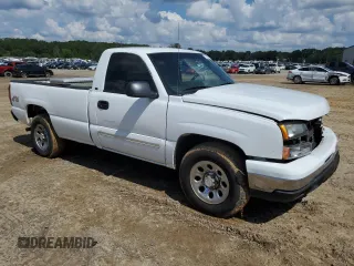 2006 Chevrolet Silverado 1500 Work Truck with VIN 3GCEK14Z76G249527, listed as a Copart auction lot 71626724 with 222,582 mi miles and Salvage Title. Bid and sale history available at carsss.com. Image 4.