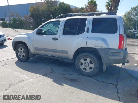 2005 Nissan Xterra S with VIN 5N1AN08U25C617723, listed as a IAAI auction lot 41588610 with Not Provided miles. Bid and sale history available at carsss.com. Image 3.