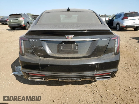 2023 Cadillac CT5 Sport z VIN 1G6DU5RK9P0135448, wystawiony jako Copart lot #70596274 z przebiegiem 9 159 mil mil oraz Szkoda całkowita • Salvage title. Historia ofert i sprzedaży dostępna na DreamBid. Obrazek 6.