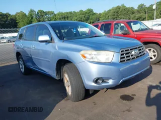 2008 Toyota Highlander with VIN JTEES41A082037379, listed as a IAAI auction lot 42796536 with 338,032 mi miles and . Bid and sale history available at DreamBid. Image 1.