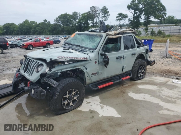 2023 Jeep Wrangler Rubicon с VIN 1C4HJXFG8PW601421, выставлен на аукционе Copart как лот 55970475 с пробегом 46 743 миль миль и Списание • Salvage title. История ставок и продаж доступна на DreamBid. Изображение 1.