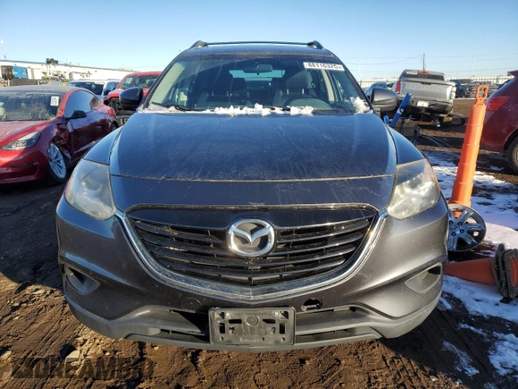 2013 Mazda CX-9 Sport with VIN JM3TB3BA6D0424827, listed as a Copart auction lot 88116325 with 123,340 mi miles and Clean Title. Bid and sale history available at carsss.com. Image 5.