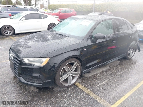 2016 Audi A3 1.8T Premium with VIN WAUA7GFF3G1070338, listed as a IAAI auction lot 41753259 with 96,589 mi miles. Bid and sale history available at carsss.com. Image 17.