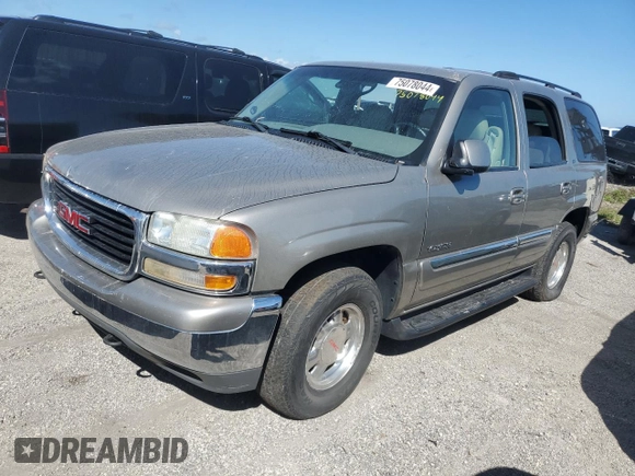 2000 GMC Yukon SLT with VIN 1GKEK13T9YJ105125, listed as a Copart auction lot 75078044 with 0 mi miles and Salvage Title. Bid and sale history available at carsss.com. Image 1.
