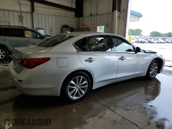 2014 Infiniti Q50 Sport z VIN JN1BV7AR5EM682473, wystawiony jako Copart lot #60747385 z przebiegiem 80 474 mil mil oraz Czysty tytuł • Clean title. Historia ofert i sprzedaży dostępna na DreamBid. Obrazek 3.