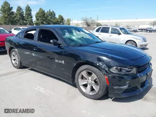 2017 Dodge Charger SXT with VIN 2C3CDXHG6HH524597, listed as a IAAI auction lot 41969871 with 1 mi miles. Bid and sale history available at carsss.com. Image 1.
