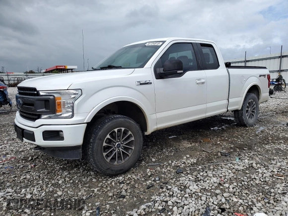2018 Ford F-150 XL with VIN 1FTFX1EG2JFC83274, listed as a Copart auction lot 55134915 with 89,875 mi miles and Salvage title. Bid and sale history available at DreamBid. Image 1.