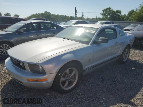 2006 Ford Mustang Standard with VIN 1ZVFT80NX65177384, listed as a Copart auction lot 61959365 with 154,748 mi miles and Salvage title. Bid and sale history available at DreamBid. Image 1.