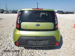 2015 Kia Soul with VIN KNDJN2A23F7799337, listed as a Copart auction lot 52396675 with 0 mi miles and Salvage Title. Bid and sale history available at carsss.com. Image 6.