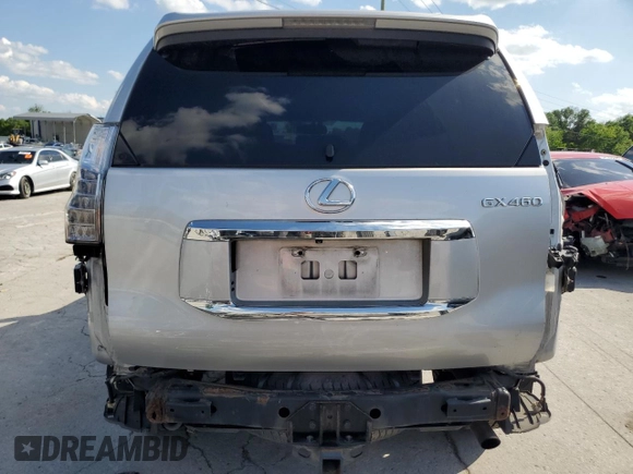 2014 Lexus GX 460 with VIN JTJBM7FX3E5079441, listed as a Copart auction lot 54214035 with 178,228 mi miles and Salvage Title. Bid and sale history available at DreamBid. Image 6.