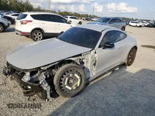 2024 Mercedes-Benz AMG GT 55 с VIN W1KRJ8AB1RF003489, выставлен на аукционе Copart как лот 43247945 с пробегом 1 615 миль миль и Списание • Salvage title. История ставок и продаж доступна на DreamBid. Изображение 1.