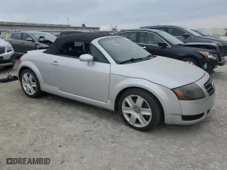 2005 Audi TT with VIN TRUTC28N551003385, listed as a Copart auction lot 47131125 with 102,278 mi miles and Salvage Title. Bid and sale history available at carsss.com. Image 4.
