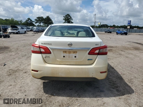 2014 Nissan Sentra SV with VIN 3N1AB7AP5EY334527, listed as a Copart auction lot 61079795 with 188,060 mi miles and Salvage title. Bid and sale history available at DreamBid. Image 6.