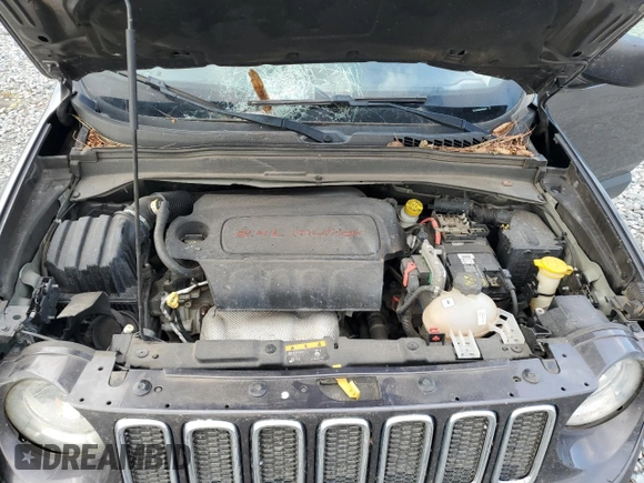 2018 Jeep Renegade Sport with VIN ZACCJAAB4JPG68377, listed as a Copart auction lot 78900044 with 141,457 mi miles and Salvage Title. Bid and sale history available at DreamBid. Image 11.