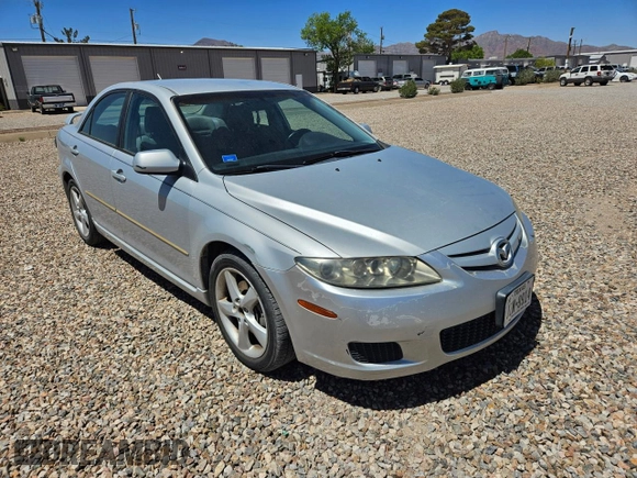 2007 Mazda Mazda6 s Touring with VIN 1YVHP80D975M49541, listed as a Copart auction lot 55686105 with 144,999 mi miles and Clean Title. Bid and sale history available at carsss.com. Image 1.