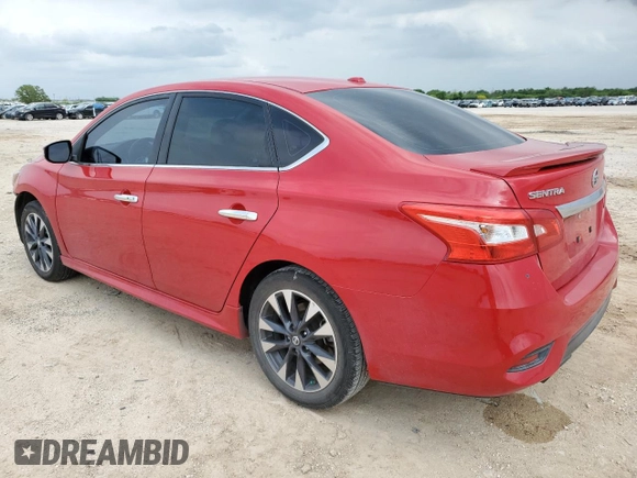 2016 Nissan Sentra SR with VIN 3N1AB7AP3GY270717, listed as a Copart auction lot 54581265 with 88,149 mi miles and Salvage Title. Bid and sale history available at DreamBid. Image 2.